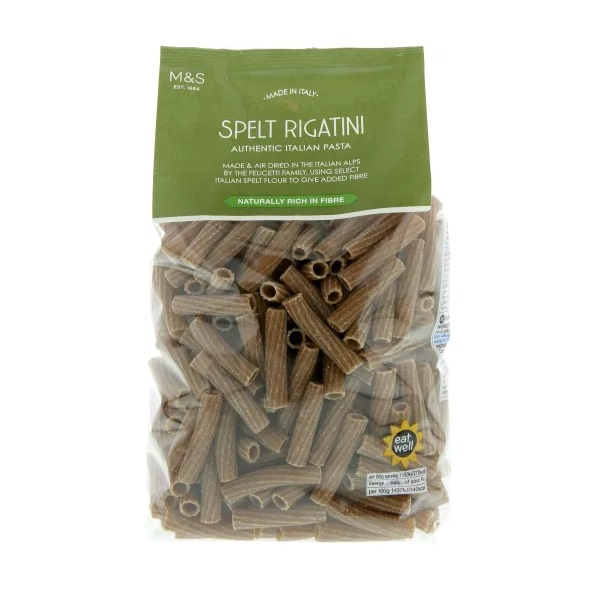spelt rigatini